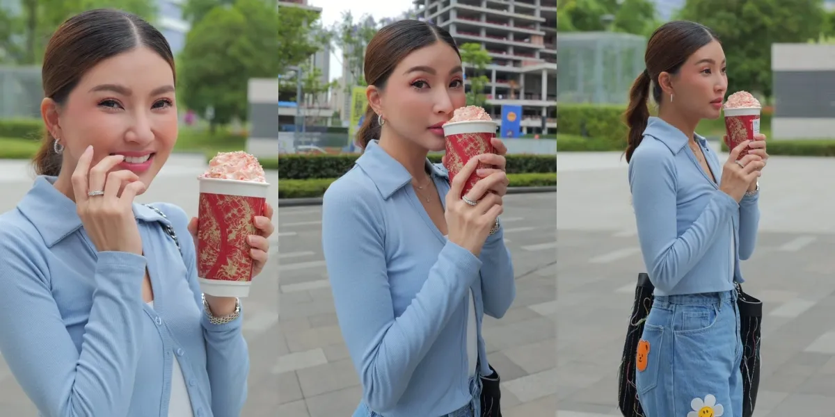 7 Photos of Sarwendah Speaking Out Regarding Rumors of Closeness with Giorgino Antonio, Admits They Are Just Live Work Colleagues