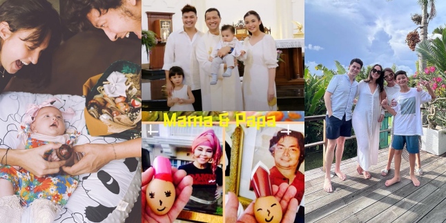 7 Celebrity Photos Celebrating Easter with Beloved Family, Nadine Chandrawinata's First Time with Her Baby - Thomas Djorghi Makes Touching