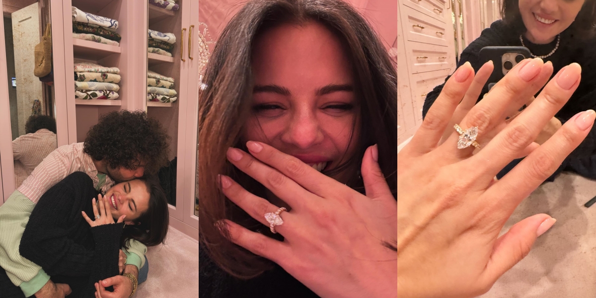 8 Pictures of Selena Gomez Being Proposed to by Benny Blanco, Showing Off a Ring as Big as Parents' Hopes - Already Called 'Wife'