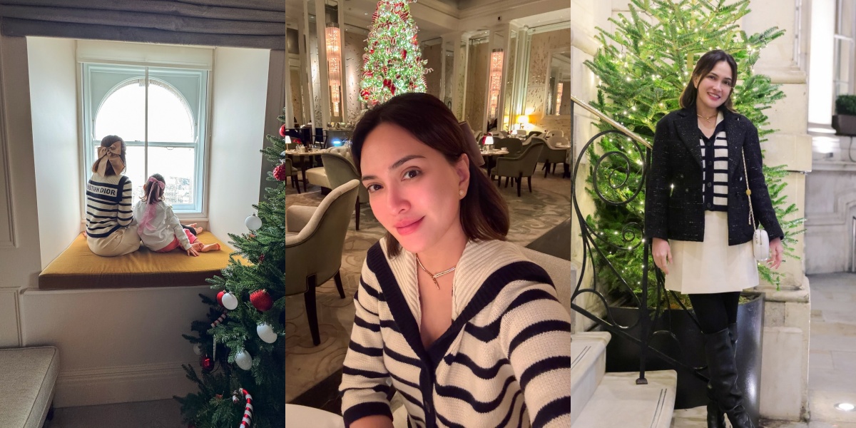 7 Photos of Shandy Aulia Celebrating New Year in London with Her Child, Said to be Happier Than Ever