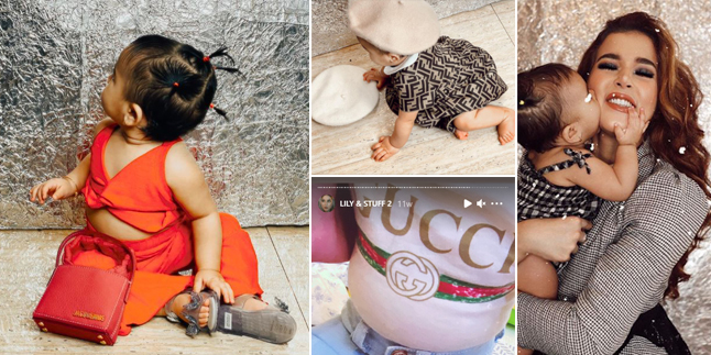 7 Stylish Baby Lily Portraits of Tasya Farasya's Daughter, Glamorous and Already Using Branded Items