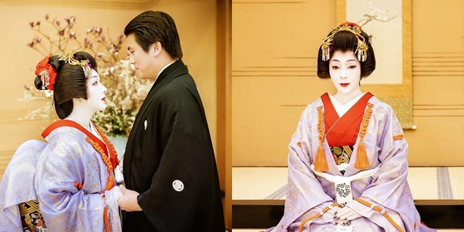 7 Portraits of Syahrini and Reino Barack Celebrating their 2nd Wedding Anniversary, Looking Like Authentic Japanese Women - Astonishing