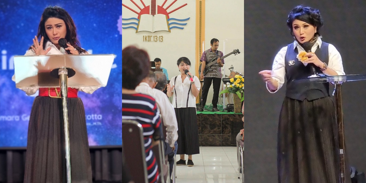 7 Portraits of Tamara Geraldine as a Preacher, Expressing Gratitude for Her Life Calling - Stepping on the Pulpit with All Her Heart