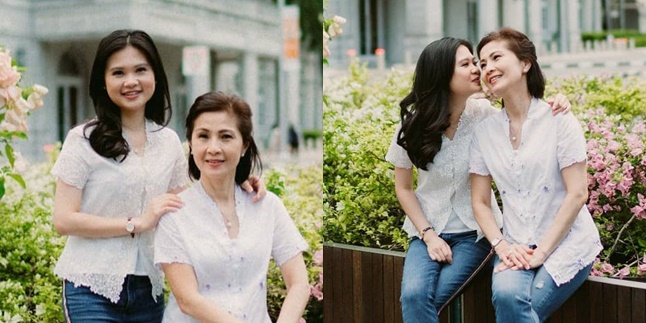 7 Latest Portraits of Felicia Tissue, Formerly Kaesang's Girlfriend, with Her Mother, Radiating Happiness and Classiness