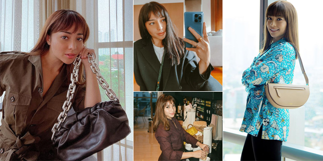 7 Latest Portraits of Nikita Willy with Bangs, Looking More Beautiful - Her Teenage Vibe!