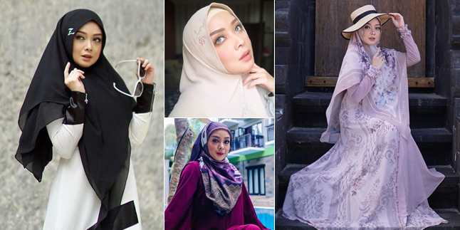 7 Portraits of Terry Putri who is becoming more beautiful and graceful in Hijab Syar'i, Reaping Praise