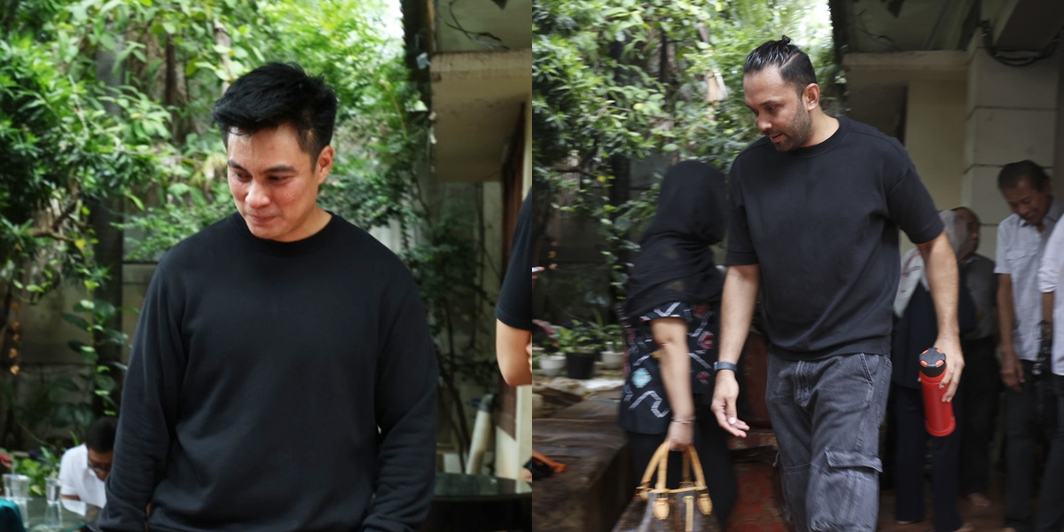 7 Photos of Teuku Zacky Revealing the Cause of Baim Wong's Father's Passing, There Was a Tumor in the Pancreas - He Was Like a Father Himself 