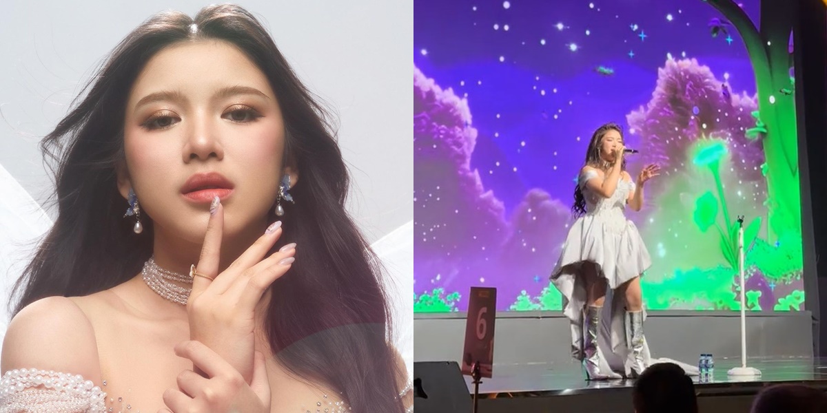 7 Photos of Tiara Andini Criticized for Stage Outfit, Called Carnival Vibes and Suggested to Change Stylist 