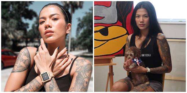 7 Portraits of Tiga Setia Gara with Tattoos All Over Her Body, Turns Out They Were Made for Her Mother