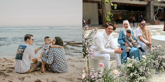 7 Pictures of Ukkasya's Vacation to Bali, Looking Cool and Handsome When Attending a Wedding - Flying First Class with Branded Outfit from Head to Toe