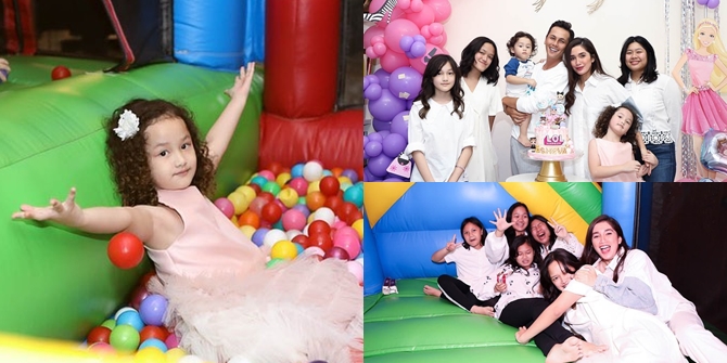 7 Photos of Sheva's 5th Birthday, Ussy Sulistiawaty and Andhika Pratama's Child, Held Impromptu - House Instantly Becomes a Playground