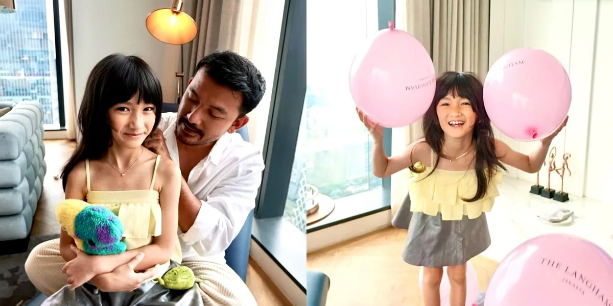 7 Photos of Salma, the Daughter of Atiqah Hasiholan and Rio Dewanto, Who is Now 8 Years Old - A Makeup Pro and a Little Model