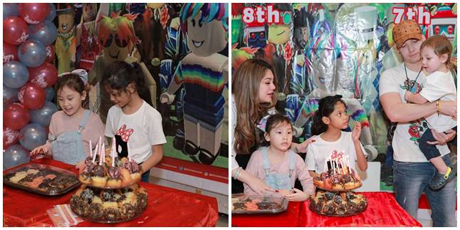 7 Portraits of Celine Evangelista's Daughter's Birthday, Teaching to Share with Others