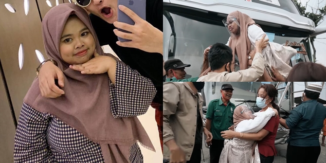 7 Viral Photos of Kekeyi Crying Hysterically in Front of the Bus, Afraid of Remembering Death