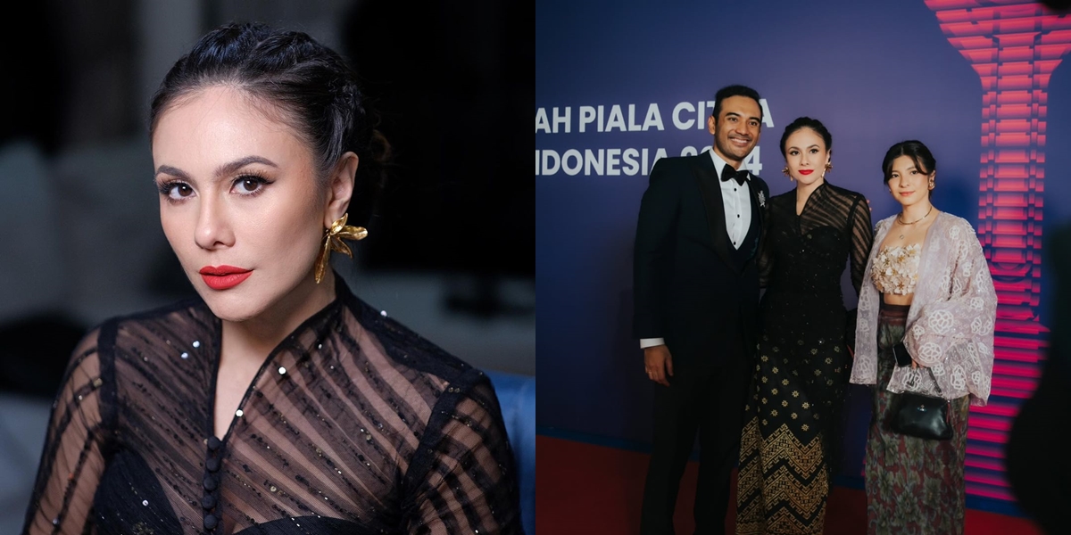 7 Photos of Wulan Guritno Attending FFI 2024, Gracefully Walking on the Red Carpet with Shaloom Razade - Looking Beautiful with Red Lipstick