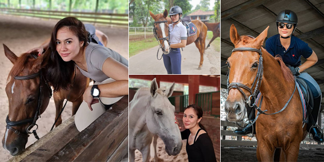 7 Portraits of Wulan Guritno who Started Horse Riding Hobby, Hot Beautiful and Stylish Mama