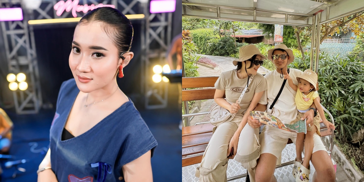 7 Photos of Yeni Inka's Vacation with Her Husband and Child at the Zoo, Matching in Bucket Hats