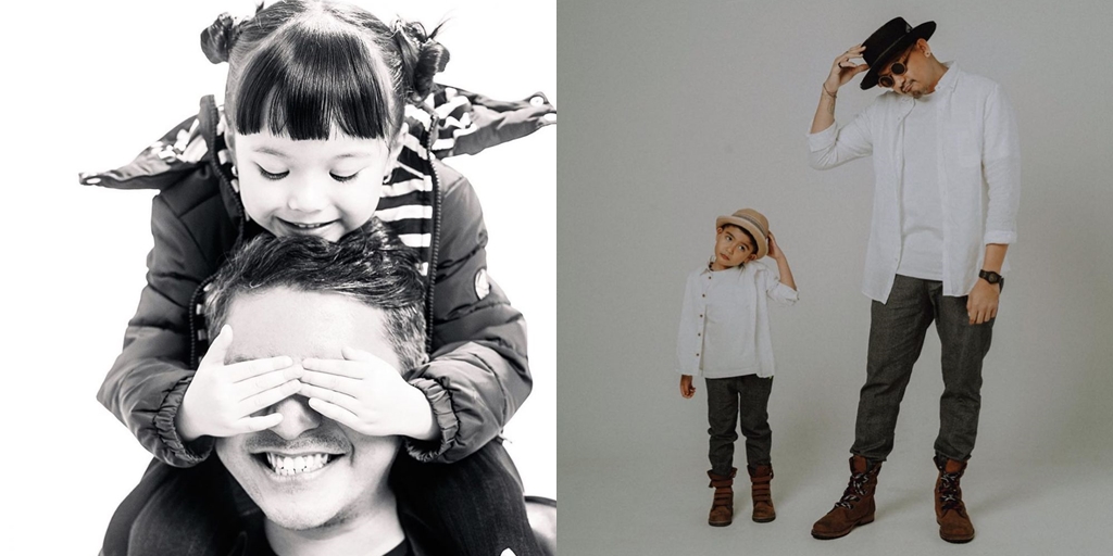 7 Celebrities Take Photos with Their Children, Their Compactness Makes You Envious and Super Cool!