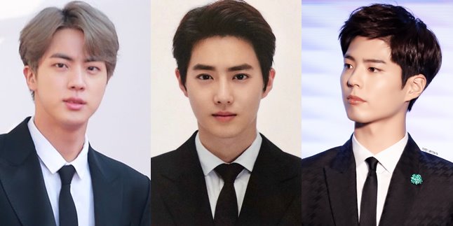 8 Korean Male Stars Who Would Definitely Get Hired: Jin BTS - Suho EXO