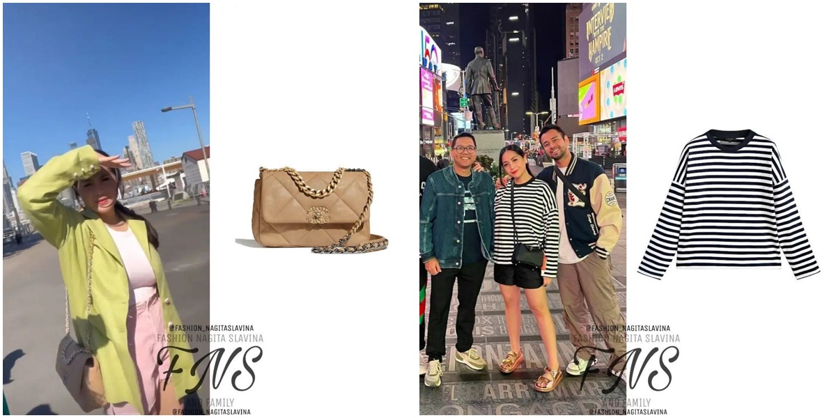 8 Fashion Worn by Nagita Slavina While in America, the Price Makes the Wallet Groan!