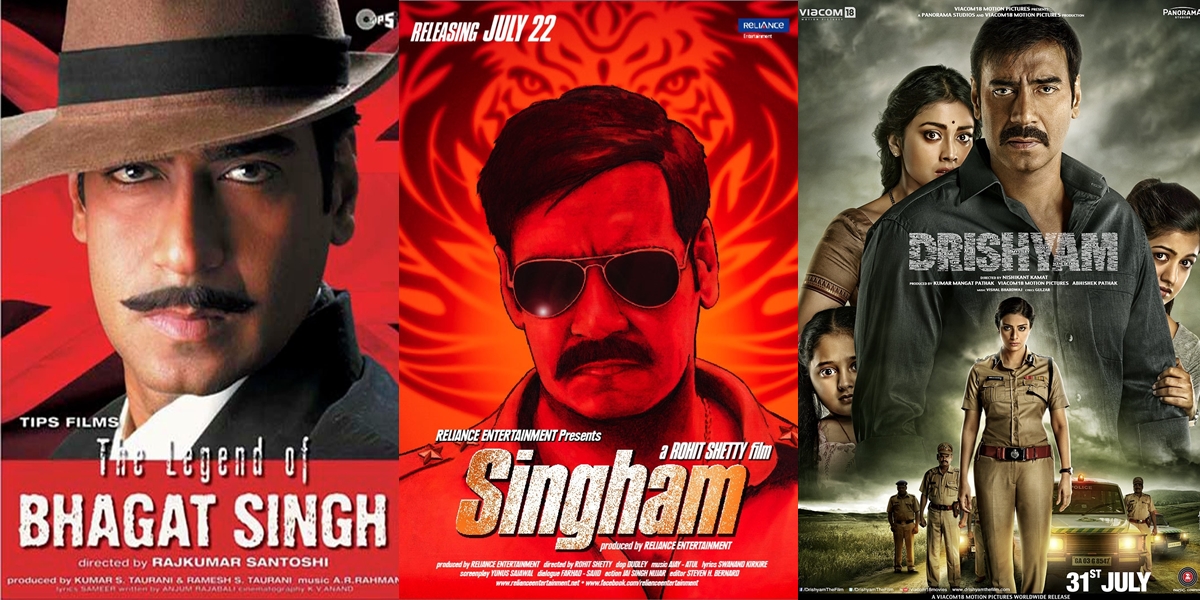 8 Best Films of Ajay Devgan, The King of Action and Heroic Genre