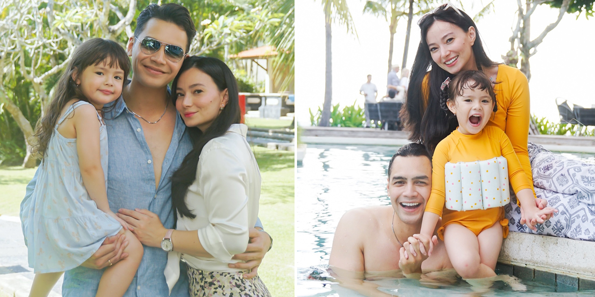 8 Photos of Asmirandah and Jonas Rivanno Inviting Little Chloe on a Vacation to Bali