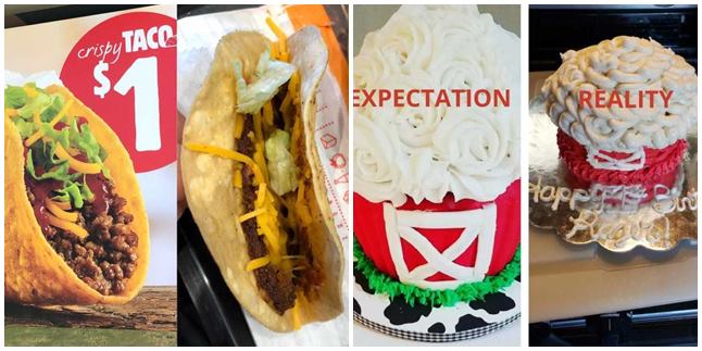 8 Photos of Expectations That Don't Match Reality Will Make You Want to Cry