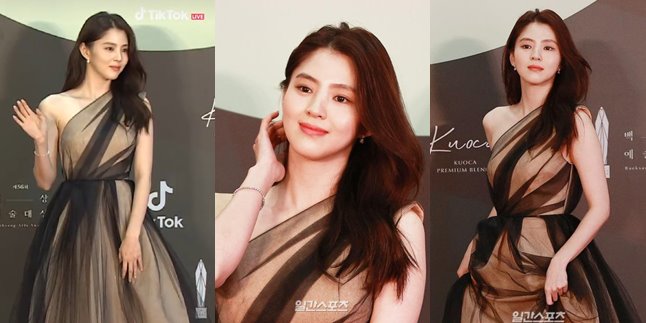 8 Photos of Han So Hee from 'THE WORLD OF THE MARRIED' on the Beautiful Red Carpet of Baeksang Arts Awards that Caught Attention