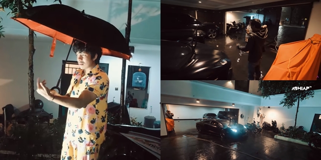 8 Photos of Atta Halilintar's New House Condition During Flooding, Garage Filled with Water - Luxury Cars Evacuated