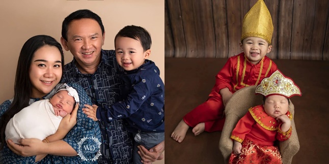 8 Latest Photoshoot of Ahok and Puput Nastiti's Family, Yosafat and Baby Sarah's Cuteness Caught Attention
