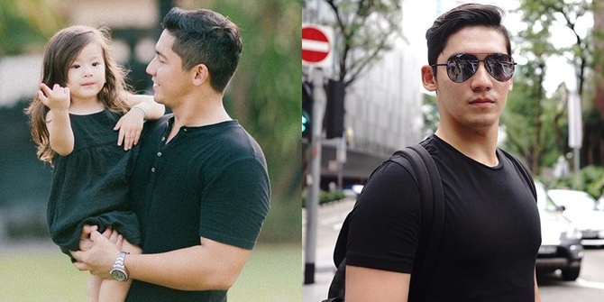 8 Photos of Samuel Zylgwyn, the Star of the Soap Opera 'NALURI HATI', Looking Handsome in All-Black Outfits