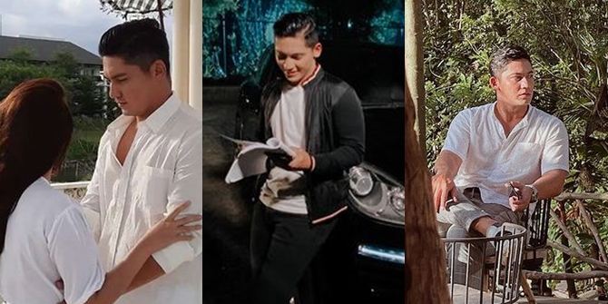 8 Photos of Samuel Zylgwyn on the Set of 'NALURI HATI', Handsome and Charismatic Portraying the Main Character Zain!