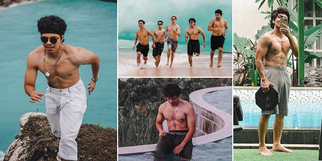 8 Photos of Shirtless Atta Halilintar that Cause a Stir, Showing Muscular Arms - Six Pack Abs