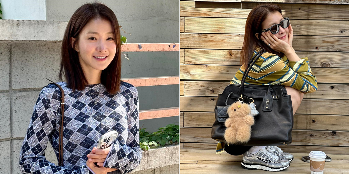 8 Stylish Street Style Photos of Lee Si Young, Still Looking Like a Girl at the Age of 42