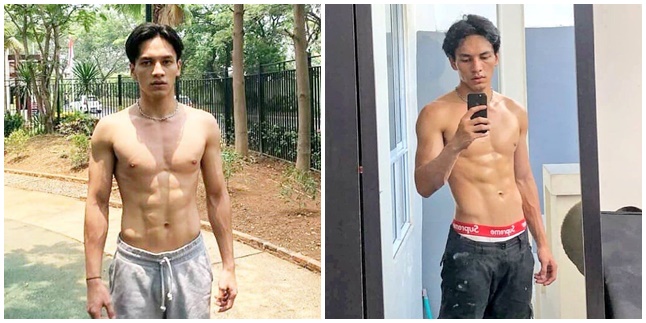 Rajin Workout Ini 8 Foto Jefri Nichol Pamer Perut Six Pack