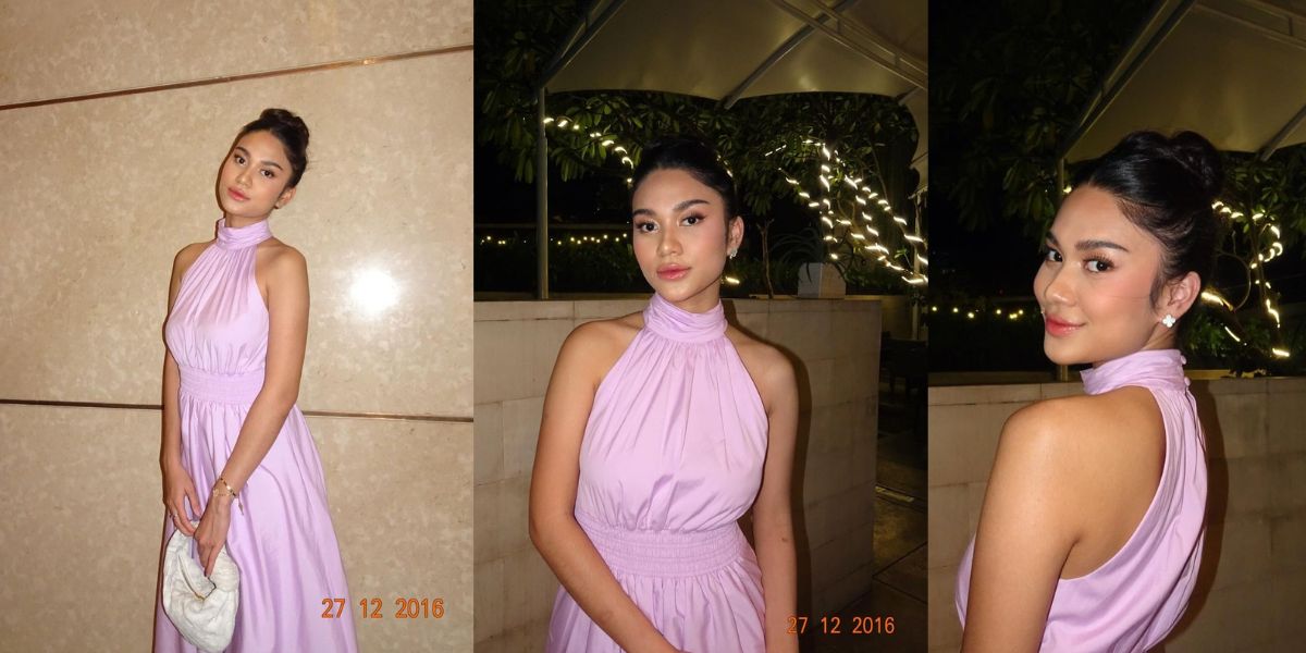 8 Latest Photos of Azizah Salsha Looking Beautiful and Elegant in a Rp 9 Million Dress