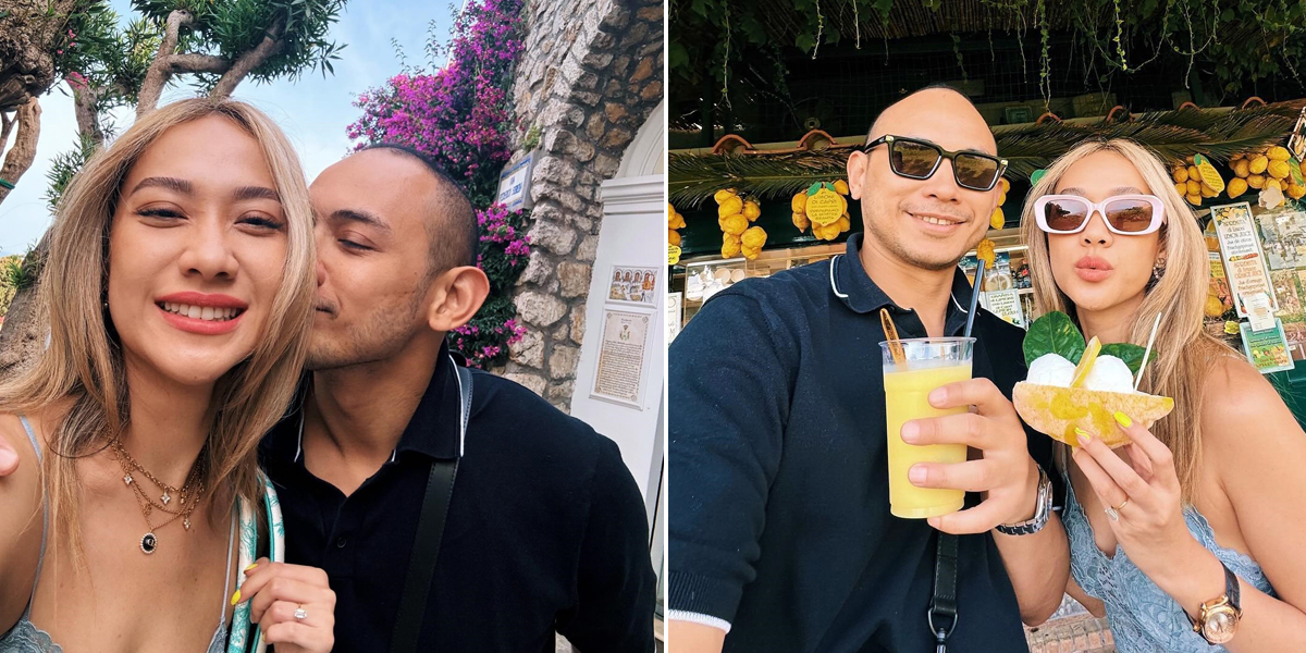 8 Latest Honeymoon Photos of Bunga Citra Lestari & Tiko Aryawardhana in Capri, Showcasing Romantic Intimacy that Makes You Melancholic