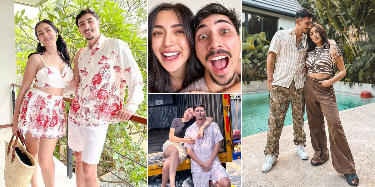 8 Latest Photos of Jessica Iskandar and Vincent Verhaag Getting Closer, Matching Outfits - Romantic Selfie