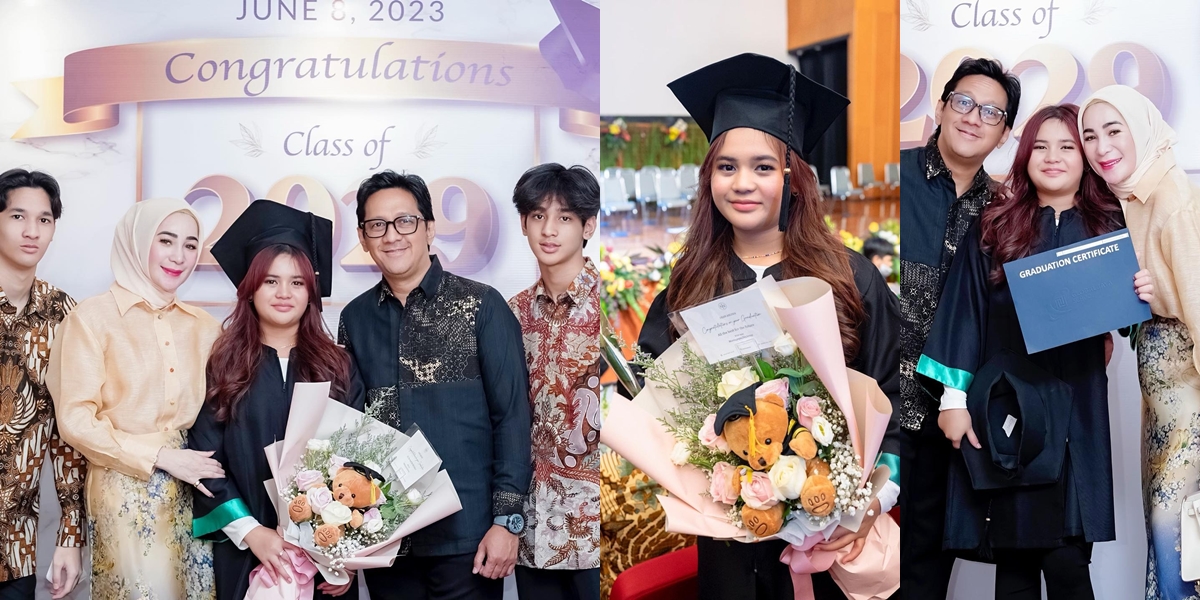 8 Photos of Lova Taulany's Graduation, Andre Taulany's Youngest Daughter - School Fees Reach Hundreds of Millions
