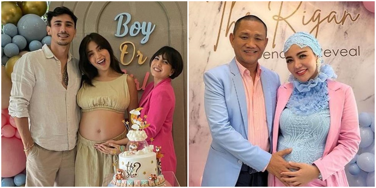 8 Celebrity Styles at Gender Reveal Events, Starting from Matching Outfits to Harry Potter Themes