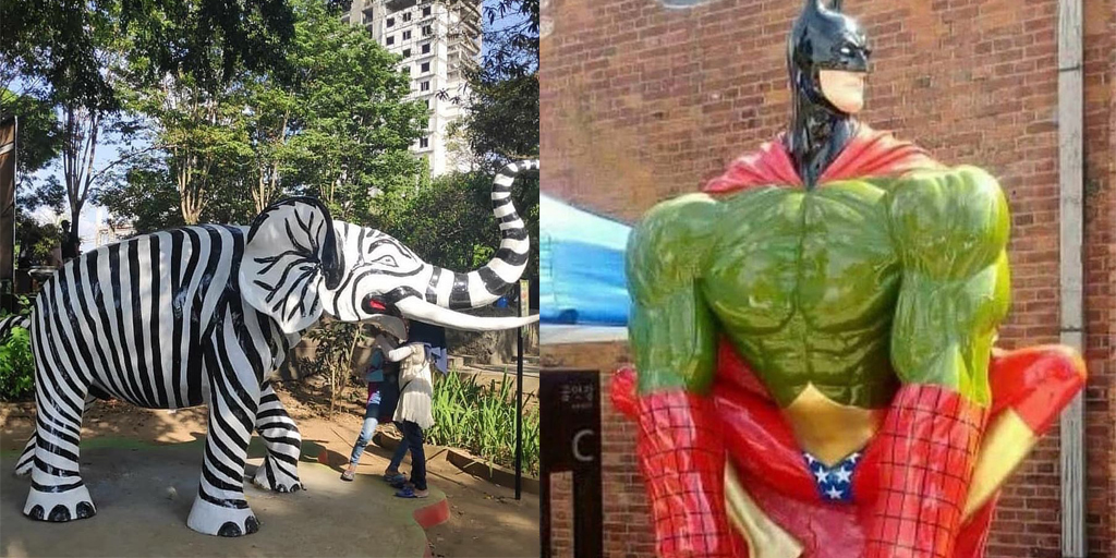 These Playground Decorations' Designs Will Leave You Shaking Your Head