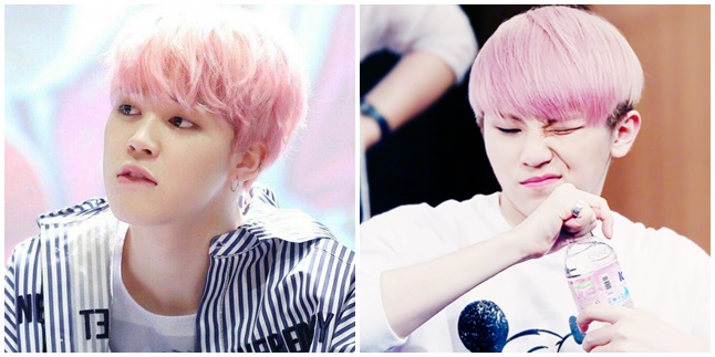 8 Male K-Pop Idols with Pink Hair, Stealing More Attention