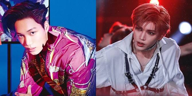 8 Cold-eyed Male K-Pop Idols who Hypnotize, Kai EXO - Taeyong NCT