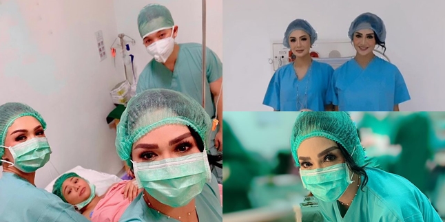 8 Moments of Krisdayanti and Yuni Shara Supporting Their Youngest Sister Giving Birth, Welcoming a Beautiful and Adorable Niece!