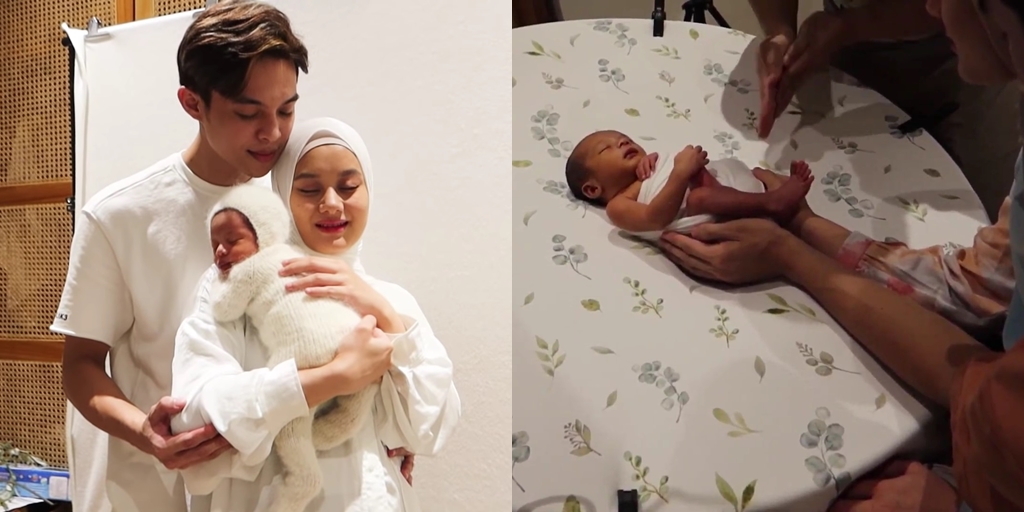 8 Moments of Baby Arshaka's First Photoshoot, Dinda Hauw & Rey Mbayang's Child - Successfully Making Netizens Adore and Emotional!