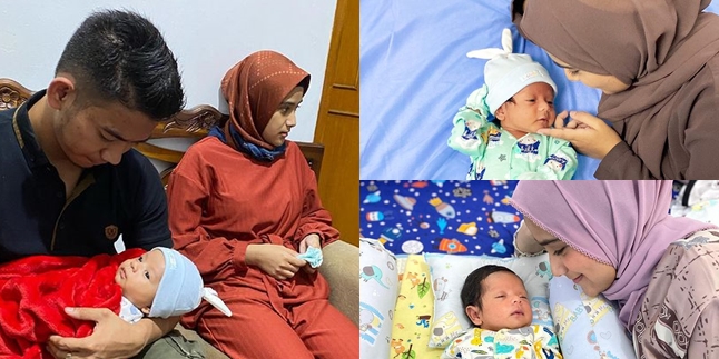 8 Moments of Rizki DA's Meeting with Nadya Mustika and Baby Syaki, Harmonious Amid Divorce Rumors - Requesting DNA Test