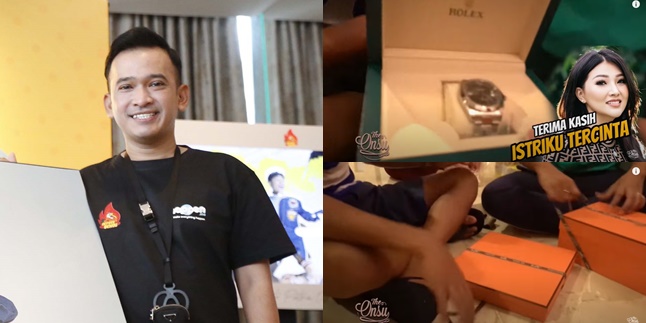 8 Moments Ruben Onsu Unboxing Birthday Gifts, Receives 10 Boxes of Fruit - Massage Chair