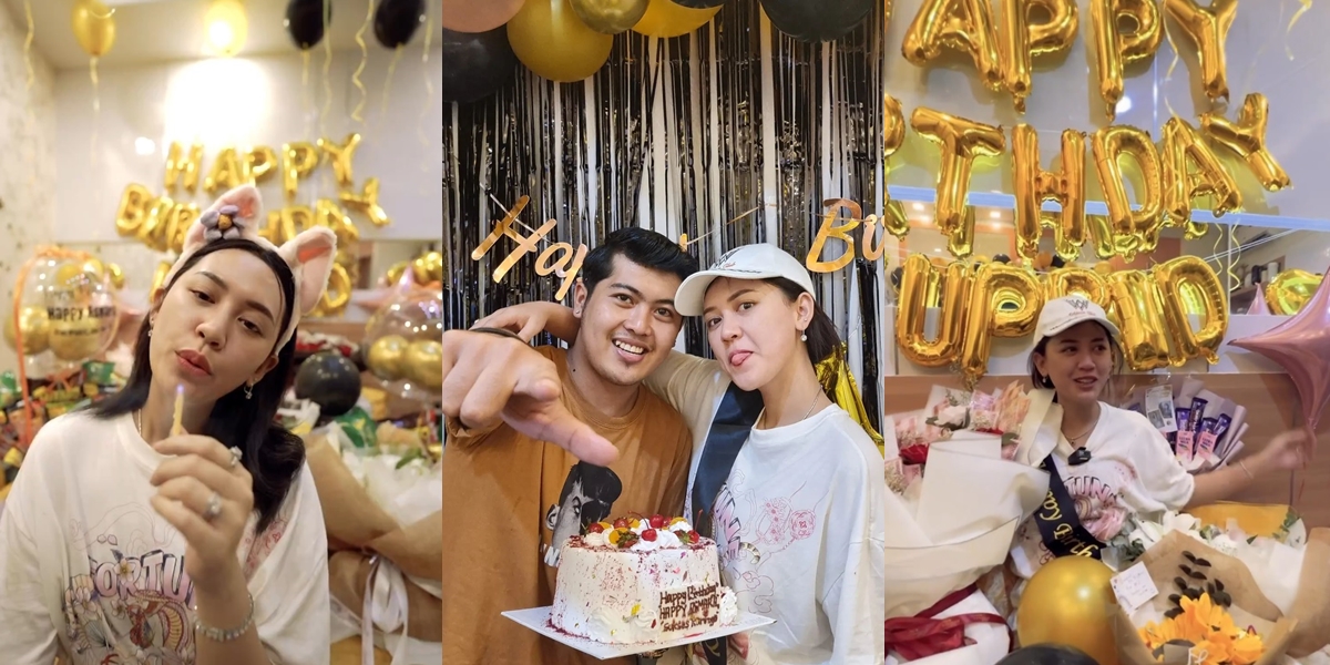 8 Moments of Happy Asmara's 24th Birthday, Embracing Delva Irawan Affectionately - Prayed to be Matched