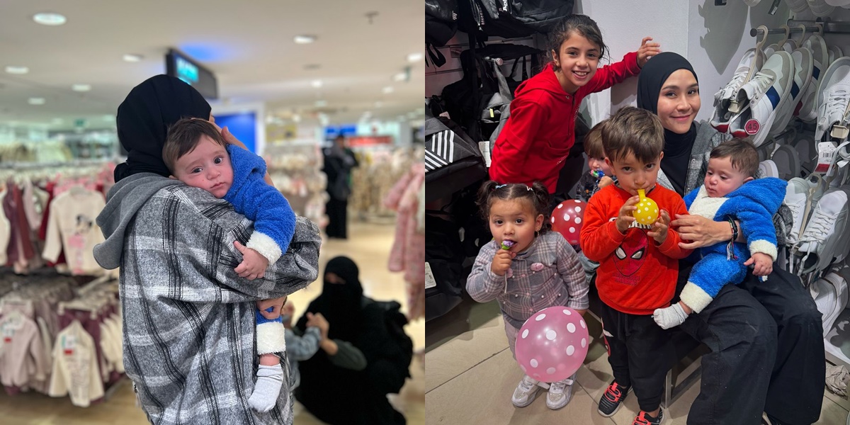 8 Moments of Zaskia Mecca Treating Clothes for Orphans & Widows in Turkey, Harvesting Praise but Criticized for Comparing Aceh Residents to Rohingya Refugees