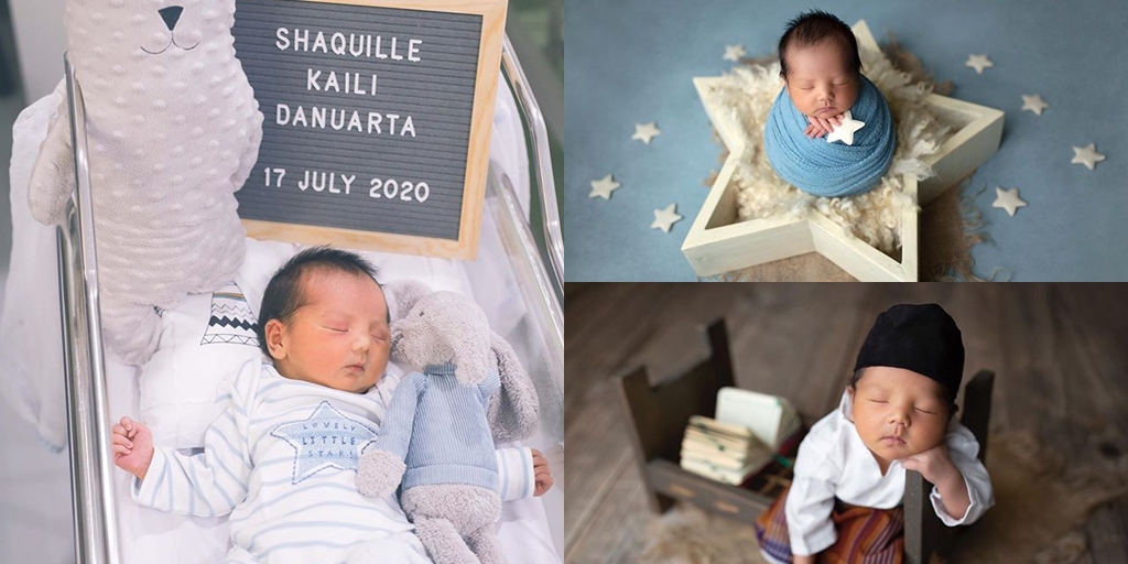 8 First Photoshoot of Shaquille Kaili, Son of Roger Danuarta & Cut Meyriska, with Star Wars Theme - Adorable in Sarong!